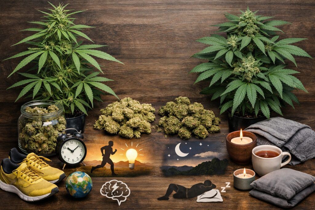 Marihuana indica vs sativa