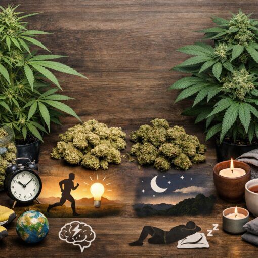 Marihuana indica vs sativa