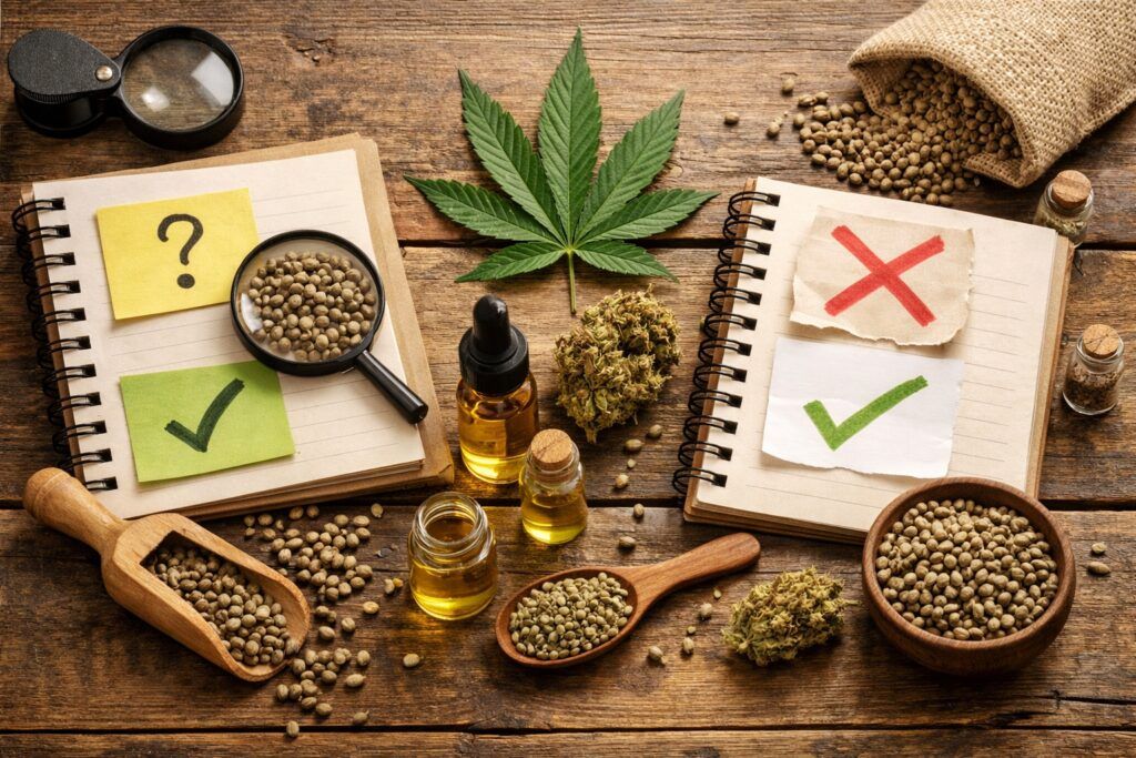 Mity o nasionach marihuany